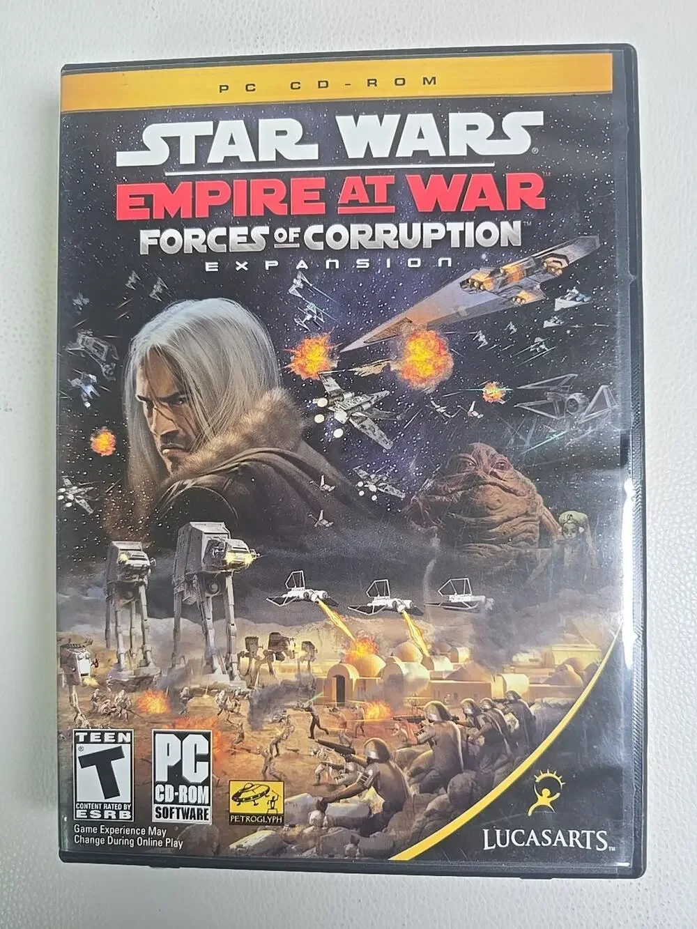 Star Wars Empire at War Forces of Corruption Expansion PC 2006 Complete CIB